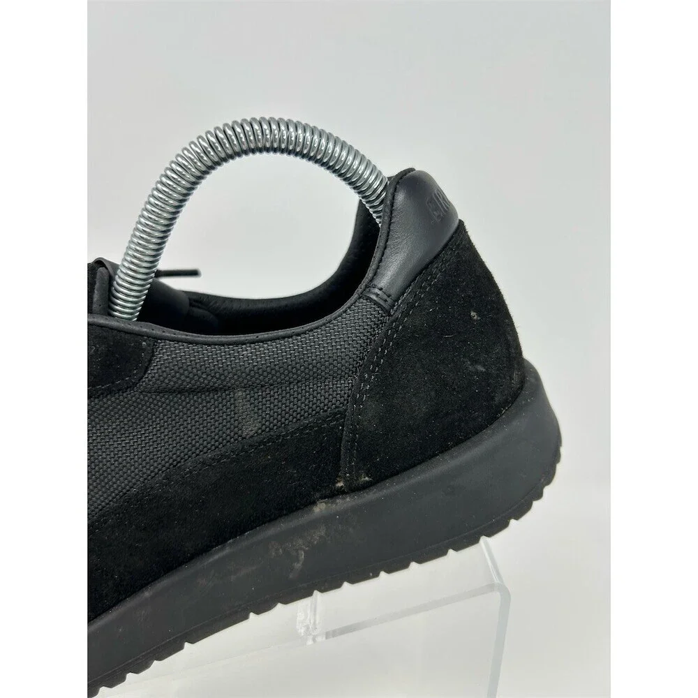 Birkenstock Honnef City Lace-Up Low Top Sneakers Black Unisex Adults Size 40